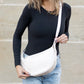 Millie Soft Vegan Leather Crescent Sling Bag