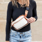 Presly Vegan Leather Sling Crossbody Fanny Bag