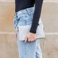 Liv Vegan Leather Convertible Compact Crossbody Wristlet Bag