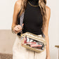 Kendall Leopard Print Stadium-Approved Camera Crossbody Bag