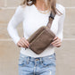 Presly Vegan Leather Sling Crossbody Fanny Bag