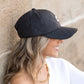 100% Polyester Quilted Puffer Structured Adjustable Ball Cap | One Size