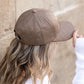 100% Polyester Quilted Puffer Structured Adjustable Ball Cap | One Size