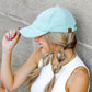 C.C® 70% Polyester 30% Viscose Terry Cloth Adjustable Non-Structured Baseball Cap | One Size