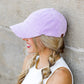 C.C® 70% Polyester 30% Viscose Terry Cloth Adjustable Non-Structured Baseball Cap | One Size