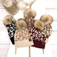 C.C® 100% Soft Acrylic Natural Leopard Faux Fur Pom Beanie | One Size