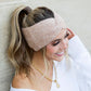 C.C® Acrylic Nylon Cozy Marled Twist Front Headwrap | One Size