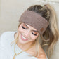 C.C® Recycled Polyester Heathered Knit Athleisure Headwrap | One Size