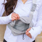 Adventurer Nylon Athleisure Sling Crossbody Fanny Bag