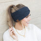 C.C® Cashmere Wool Blend Luxury Fine Yarn Criss-Cross Cuff Headwrap | One Size