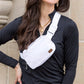 C.C® Waterproof Nylon Adjustable Sling Belt Bag