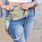 C.C® Waterproof Nylon Adjustable Sling Belt Bag