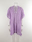 Blueberi B Women's Cutout V-Neck Cover-Up with Tassel Polyester One Size