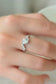 1 Carat Moissanite Heart 925 Sterling Silver Ring Size 4.5-9