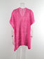 Blueberi B Women's Cutout V-Neck Cover-Up with Tassel Polyester One Size
