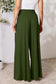 Double Take Women’s Full Size Smocked Wide Waistband Wide Leg Pants Rayon Spandex Size S-3XL