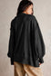 Blueberi B Women’s Exposed Seam Side Slit Long Sleeve Sweatshirt Polyester Viscose Size S-XL