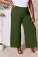 Double Take Women’s Full Size Smocked Wide Waistband Wide Leg Pants Rayon Spandex Size S-3XL