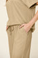 Double Take Women’s Full Size Texture Round Neck Short Sleeve T-Shirt and Wide Leg Pants Polyester Spandex Size S-3XL