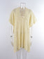 Blueberi B Women's Cutout V-Neck Cover-Up with Tassel Polyester One Size