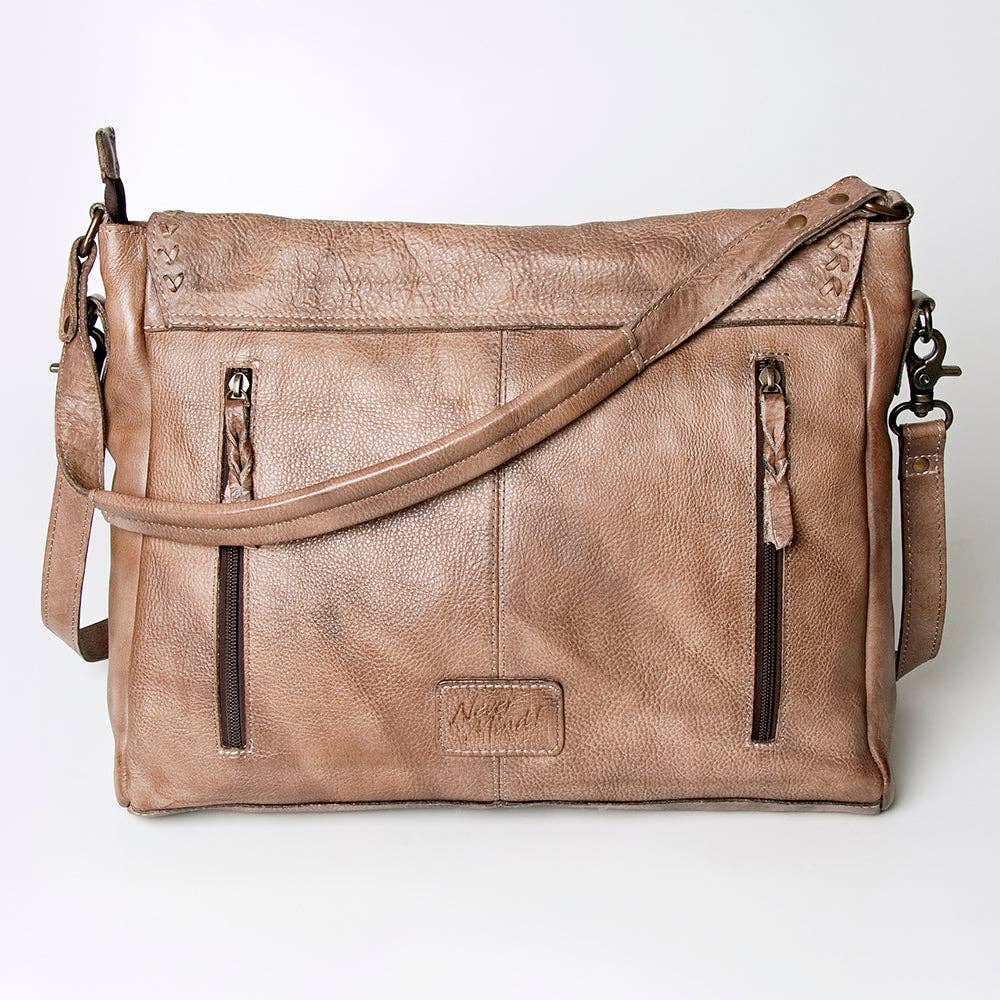 Never Mind by American Darling Full-Grain Leather Western Bag | 12" x 15" x 5"