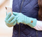 C.C® 100% Soft Knitted Acrylic Touchscreen Compatible Knit Gloves | One Size Fits Most