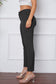 Basic Bae Women’s Stretchy Stitch Pants Rayon Nylon Spandex Size S-3XL