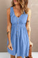 Blueberi B Women’s Sleeveless Button Down Mini Magic Dress Polyester Spandex Size S-2XL