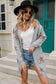 Blueberi B Women’s Angel Wings Star Open Front Long Sleeve Cardigan Polyester Elastane Size S-XL