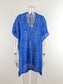 Blueberi B Women's Cutout V-Neck Cover-Up with Tassel Polyester One Size