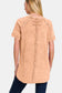 Zenana Women's Heathered Round Neck Short Sleeve Top Cotton Size S-XL