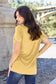 Basic Bae Women’s Bamboo Full Size  V-Neck Short Sleeve T-Shirt Bamboo Spandex Size S-3XL