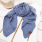 C.C® 100% Premium Polyester Ultra Soft Bias Cut Oblong Draped Scarf | 16.5" x 85"