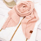 C.C® 100% Premium Polyester Ultra Soft Bias Cut Oblong Draped Scarf | 16.5" x 85"