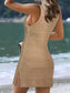 Blueberi B Women’s Openwork Scoop Neck Cover Up Polyester Size S-XL