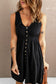 Blueberi B Women’s Sleeveless Button Down Mini Magic Dress Polyester Spandex Size S-2XL