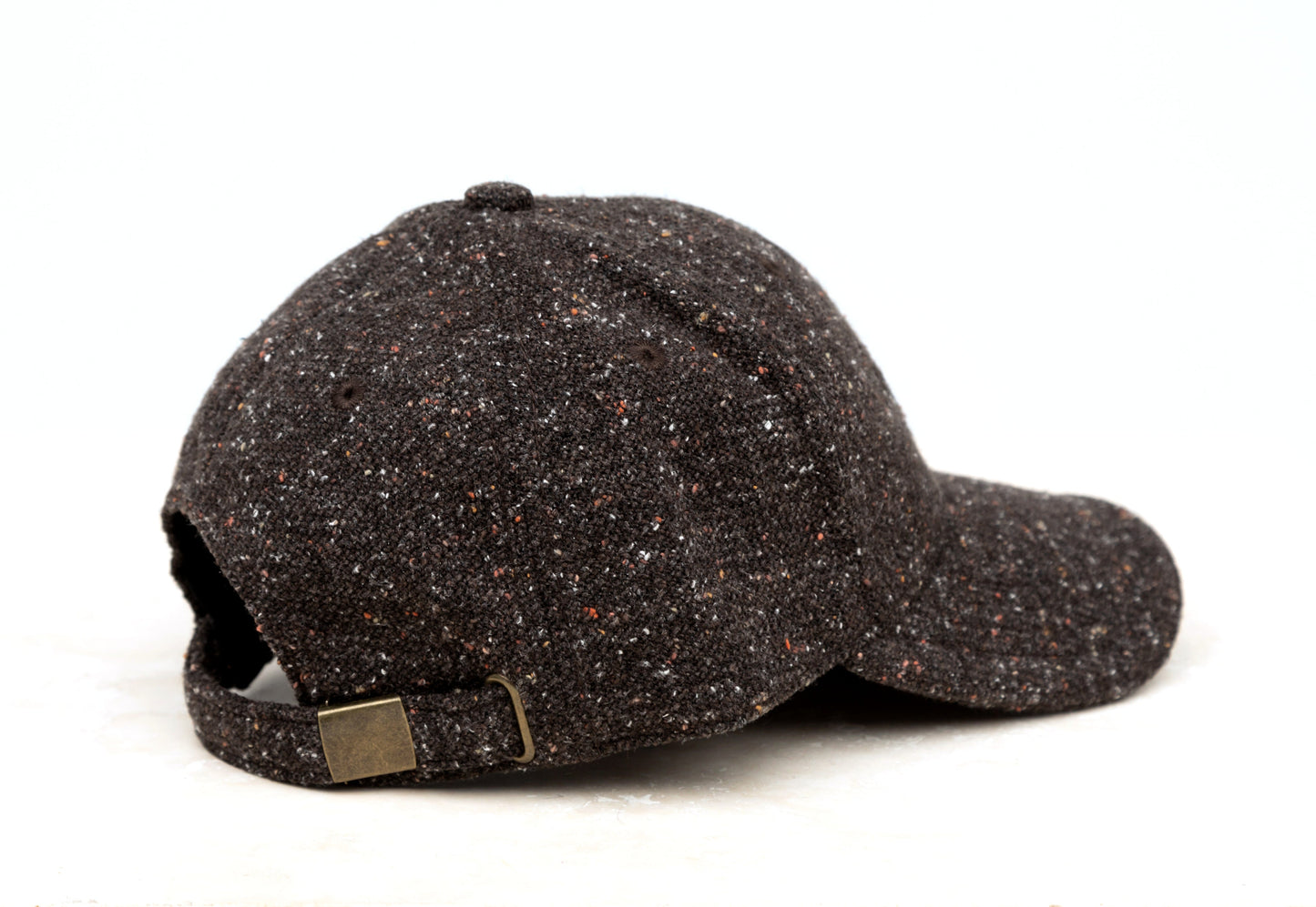 Vintage Tweed Structured Low Profile Adjustable Ball Cap | One Size