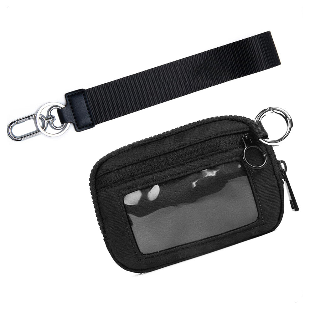 Dakota Water-Resistant Nylon Wristlet ID Wallet Pouch