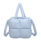 Jacie Quilted Puffer Polyester Nylon Crossbody Mini Tote Bag
