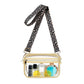 Kendall Leopard Print Stadium-Approved Camera Crossbody Bag