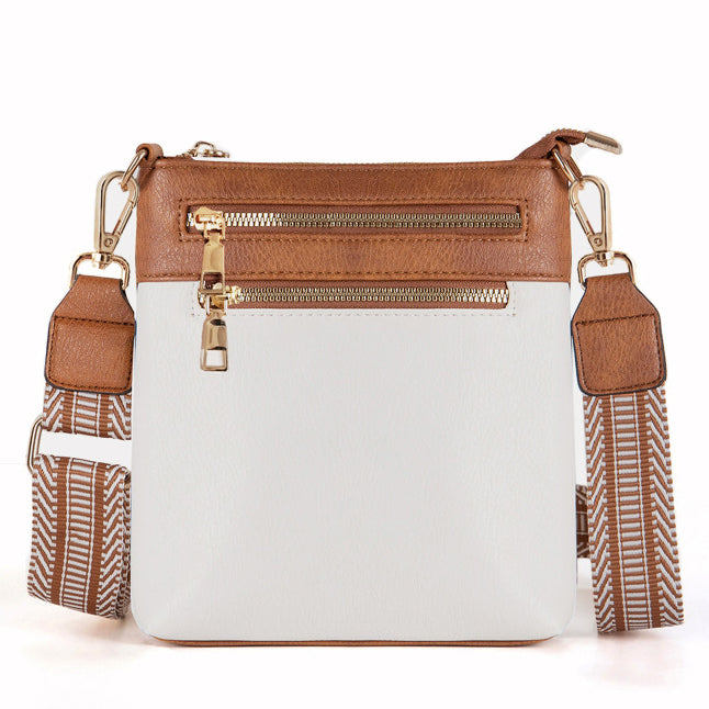 Danica Soft Vegan Leather Guitar Strap Crossbody Bag with Card Deck
