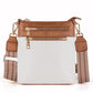 Danica Soft Vegan Leather Guitar Strap Crossbody Bag with Card Deck
