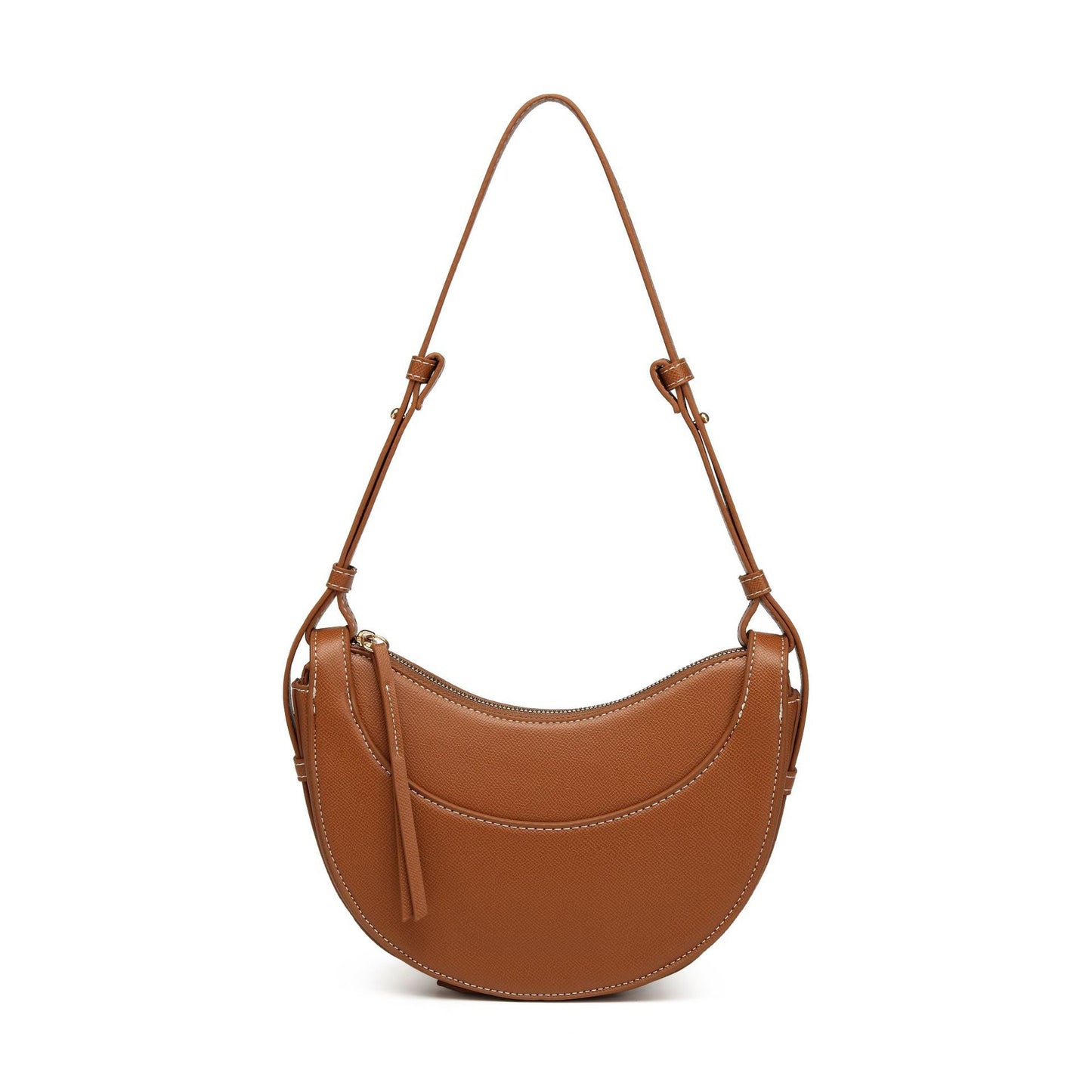 Alice Vegan Leather Crescent Crossbody Bag