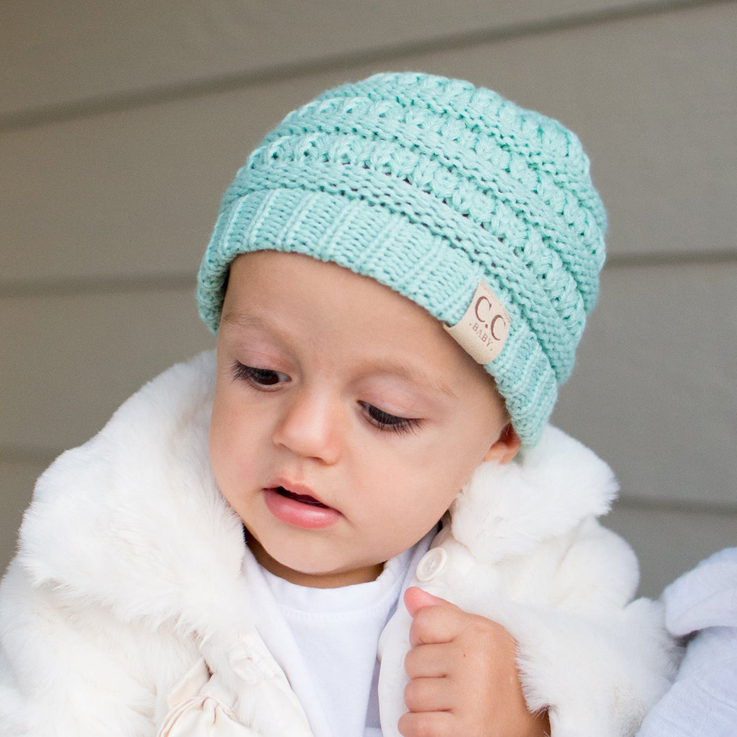 C.C® 100% Soft Acrylic Original Fit Baby Beanie | 3–12 Months
