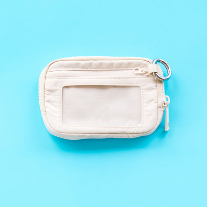 Water-Resistant Nylon Clippable O-Ring ID Wallet Pouch