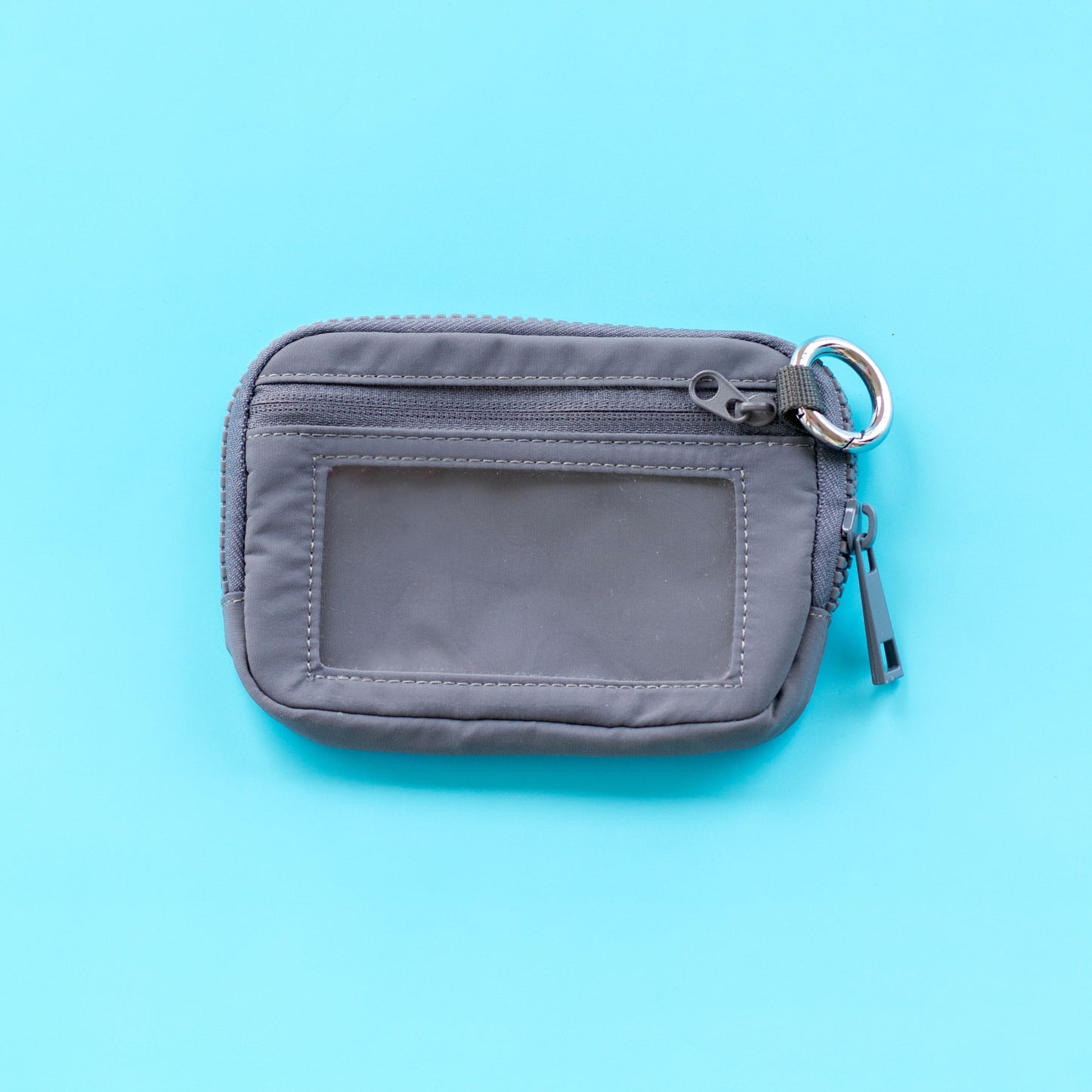 Water-Resistant Nylon Clippable O-Ring ID Wallet Pouch