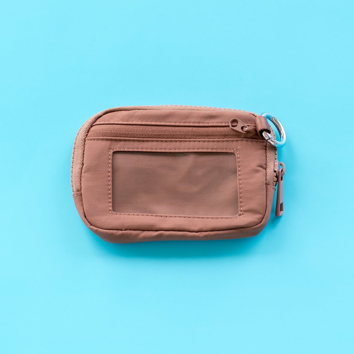 Water-Resistant Nylon Clippable O-Ring ID Wallet Pouch