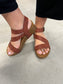 Very G Shayne Wedge Sandals - Vegan Faux Leather - Multiple Colors - Sizes 6-11