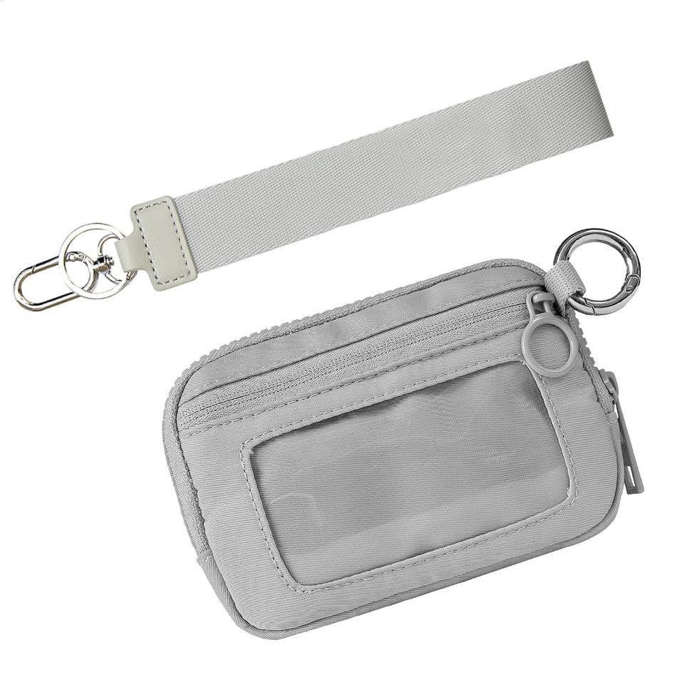 Dakota Water-Resistant Nylon Wristlet ID Wallet Pouch