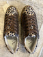 Very G Champ Slip On Shoes - Canvas - Tan Leopard - Sizes 6-11